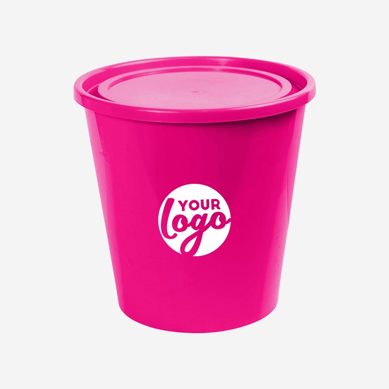 Storage Bucket with Lid – Solid – Lumoss
