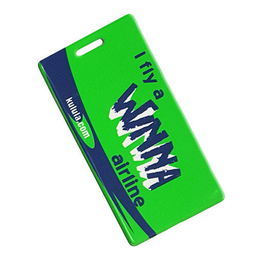 Rigid PVC Luggage Tags – Pack of 100