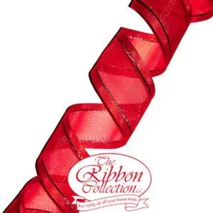 Sheer Ribbon Roll Rouge