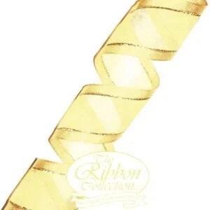 Sheer Ribbon Roll Cream