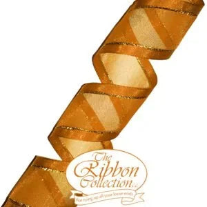 Sheer Ribbon Roll Gold