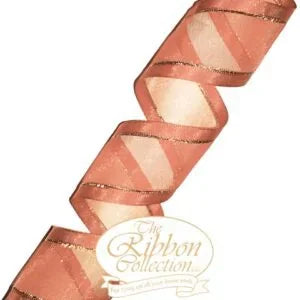 Sheer Ribbon Roll Rose Gold
