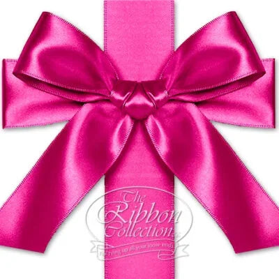 Satin Ribbon Roll Cerise