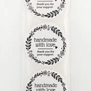 Handmade with Love Stickers