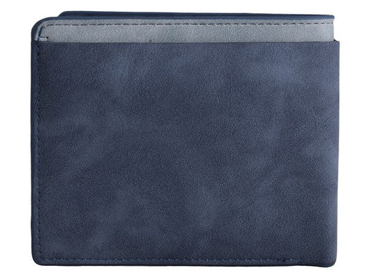 Urban Man Easton Cutout Detail PU Wallet