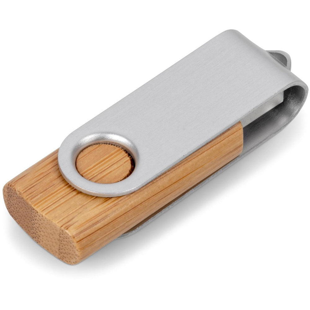 Okiyo Shimasu Bamboo Flash Drive - 8GB | Eco-Friendly Memory Sticks | Custom-Branded Promotional Gifts | Giftwrap Shop