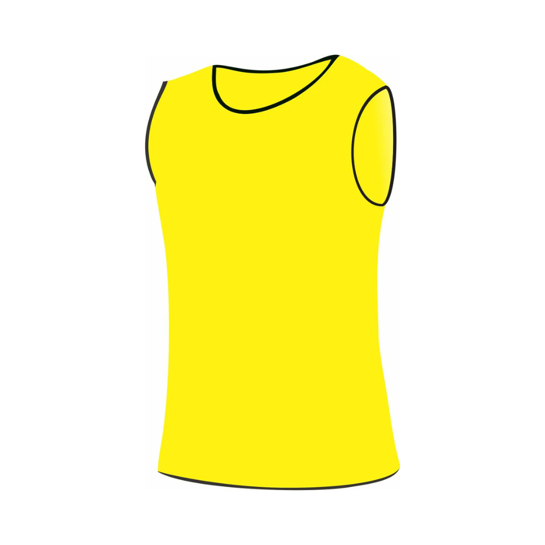 Grip Close End Bibs | Set of 10 | Yellow