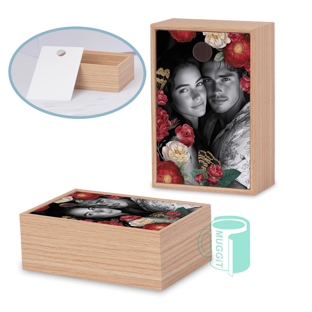 Wood Trinket Box Rectangle - product view 2
