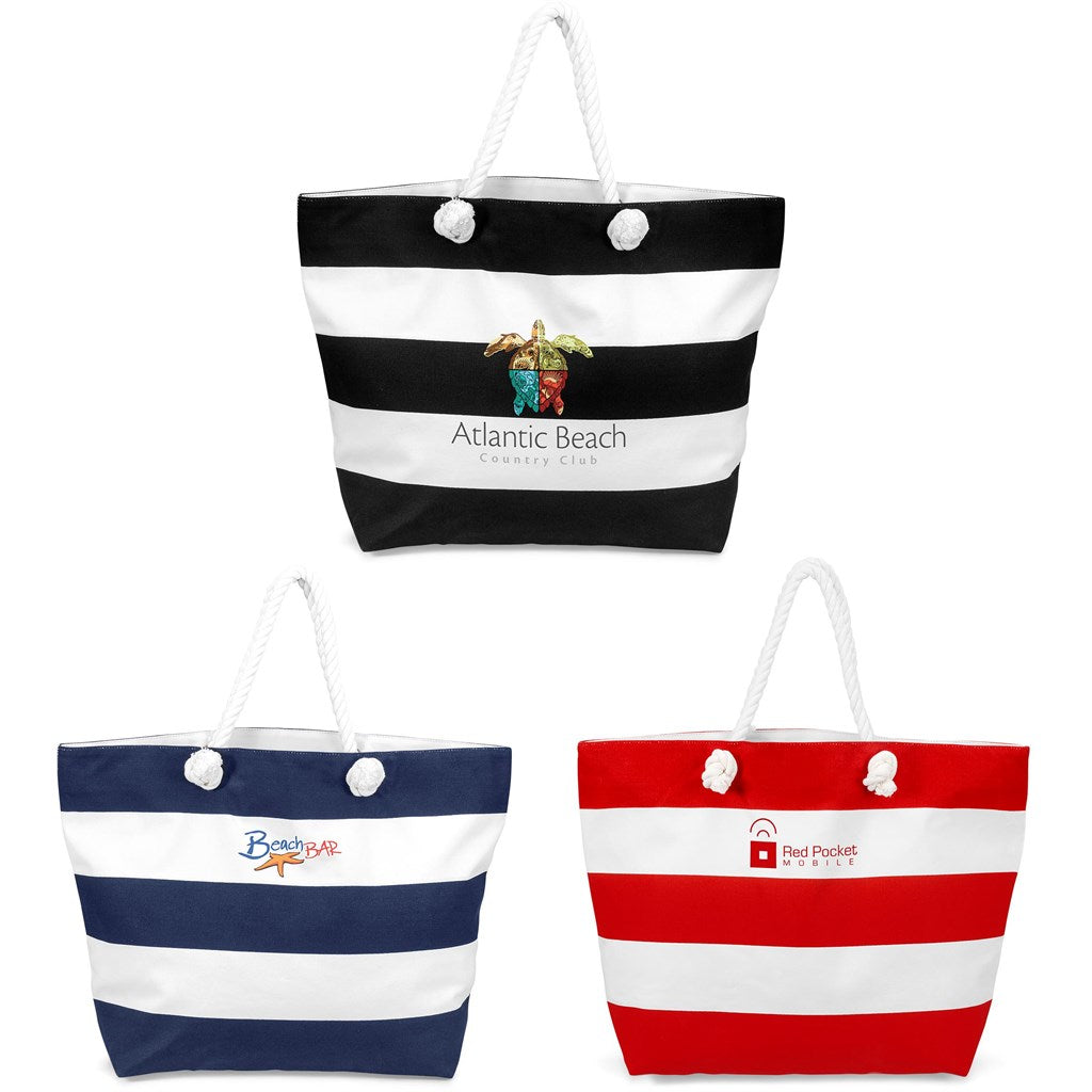 US Basic Coastline Cotton Beach Bag-Shoppers and Totes | Custom-branded & Personalised Bags | Giftwrap Shop