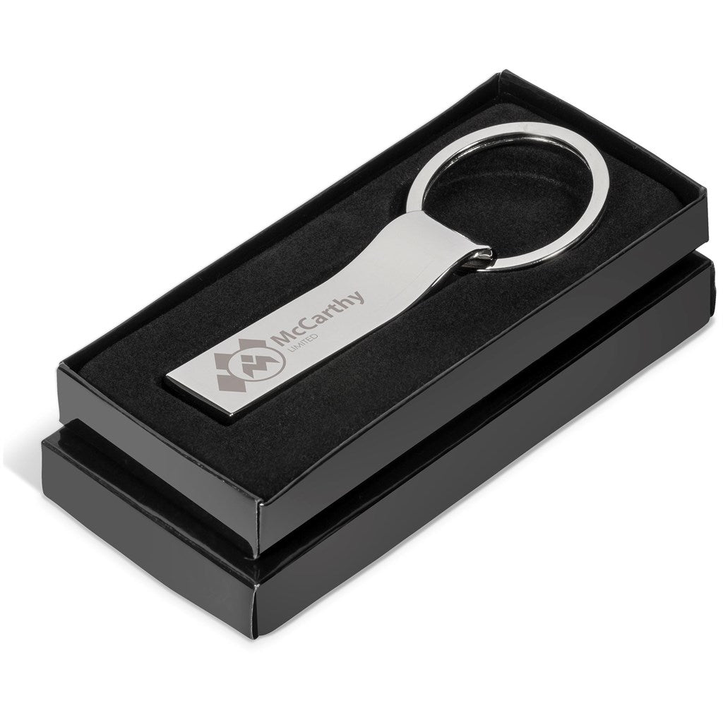Gleam Keyholder | Metal Keyholders | Custom branded & personalised corporate gifts | Gift Wrap Shop