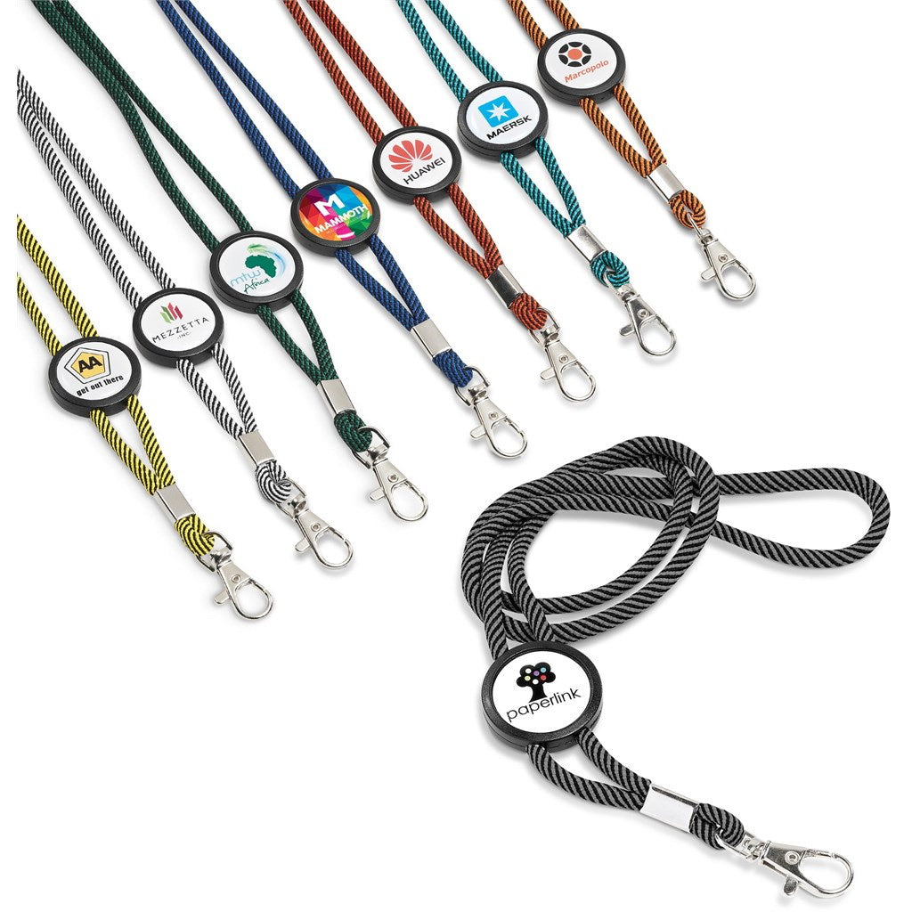 Altitude Candystripe Dome Lanyard | Bulk Buy Lanyards | Lanyards