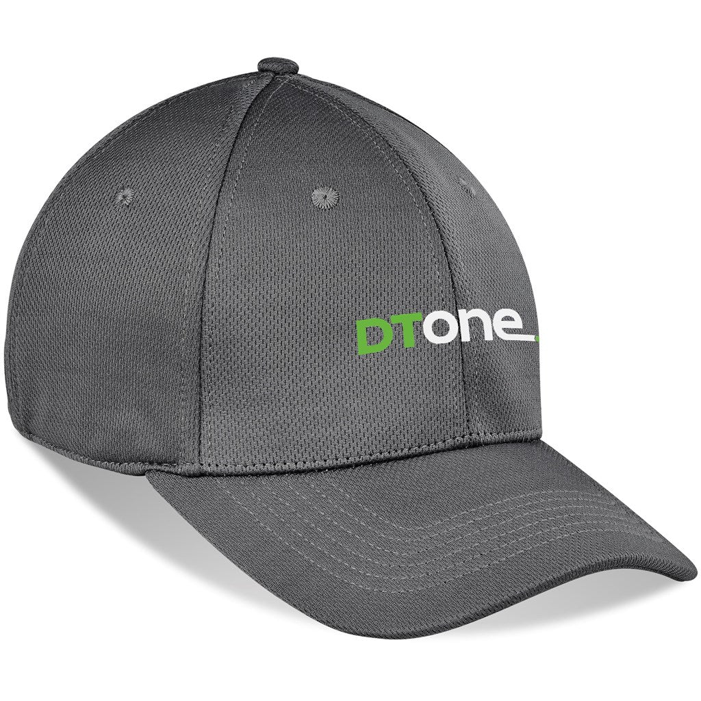Ace 6 Panel Fitted Cap - White | Custom Branded | Giftwrap Shop