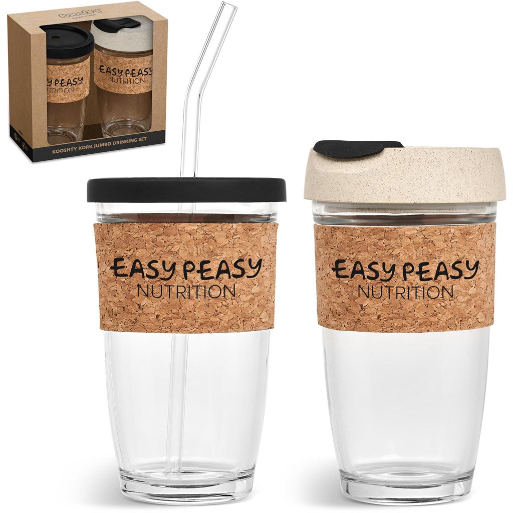 Kooshty Kork Jumbo Drinking Set – Giftwrap Shop