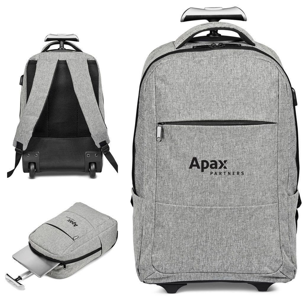 Swiss Cougar San Marino Laptop Trolley Backpack-Custom branded-Giftwrap Shop