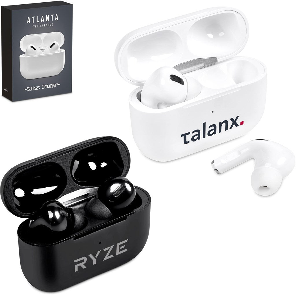 Swiss Cougar Atlanta TWS Earbuds-Earbuds-Gift Wrap Shop