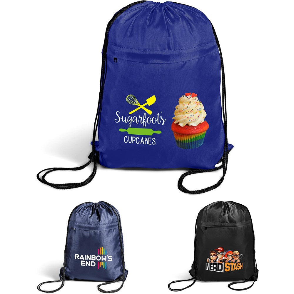Northstar 210D Drawstring Bag | Custom Branded Bags | Just Brand