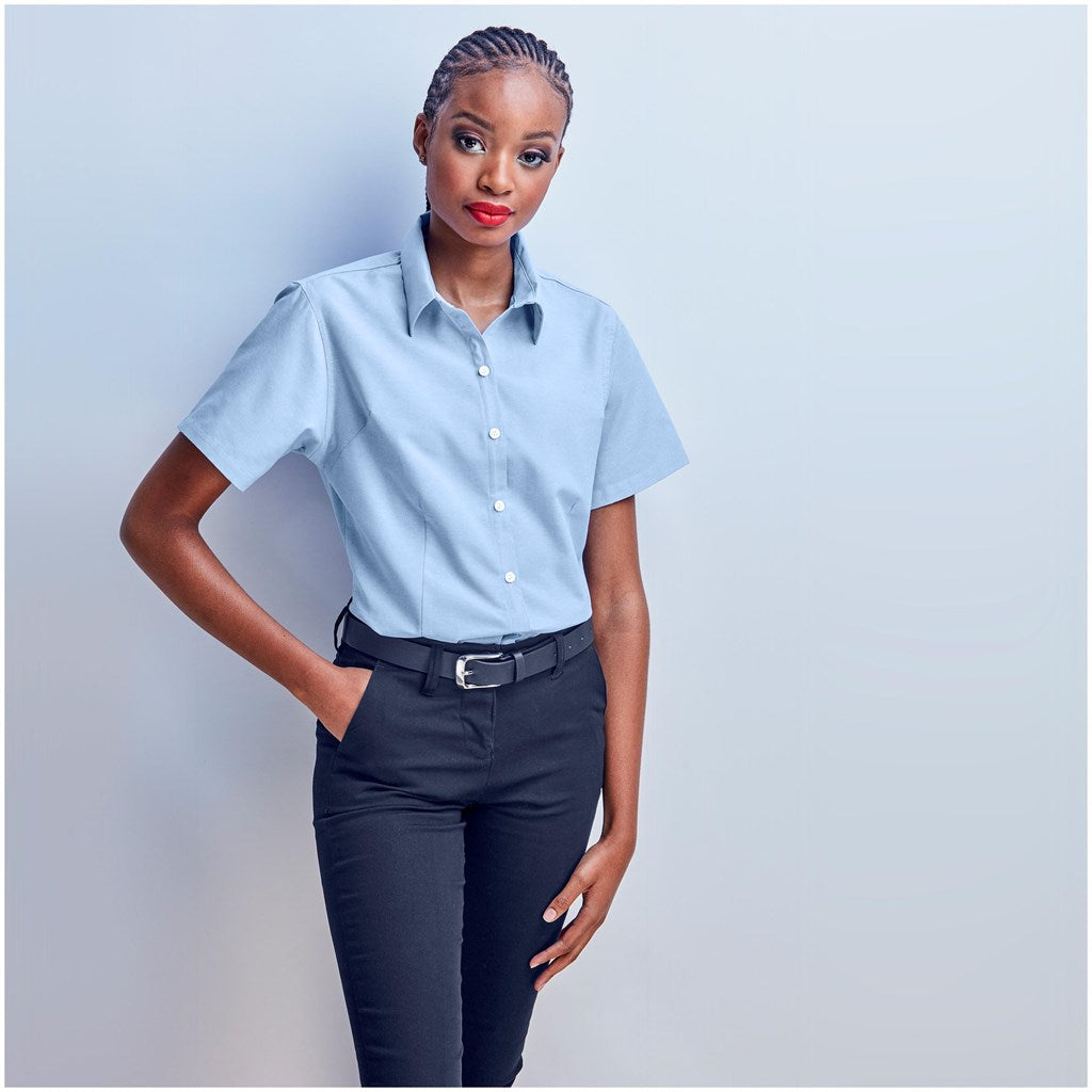 Ladies Short Sleeve Aspen Shirt | Lounge Shirts | Corporate clothing | Gift Wrap Shop