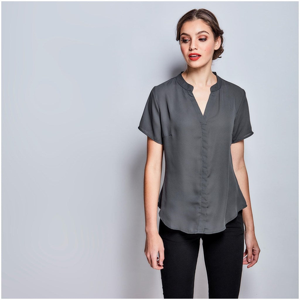 Ladies Short Sleeve Ava Blouse | Lounge Shirts | Corporate clothing | Gift Wrap Shop