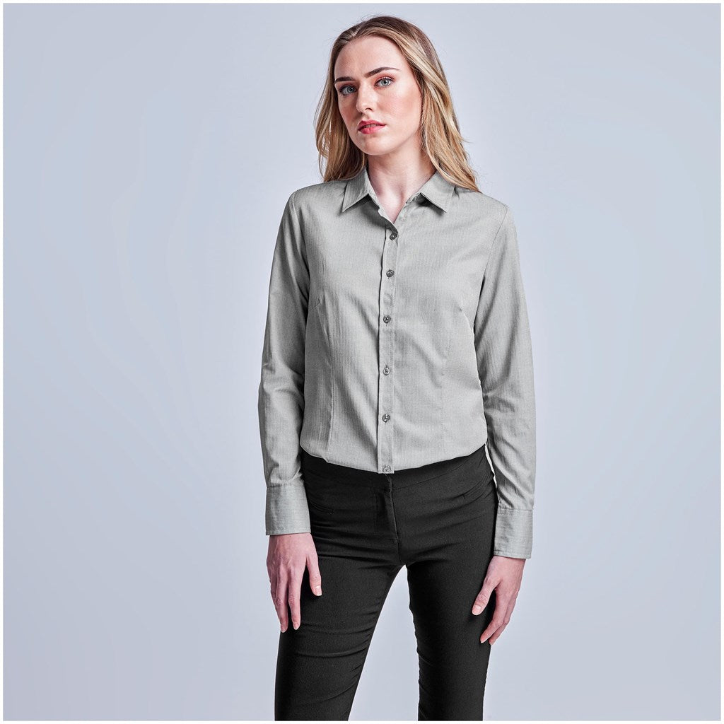 Ladies Long Sleeve Nottingham Shirt | Lounge Shirts | Corporate clothing | Gift Wrap Shop