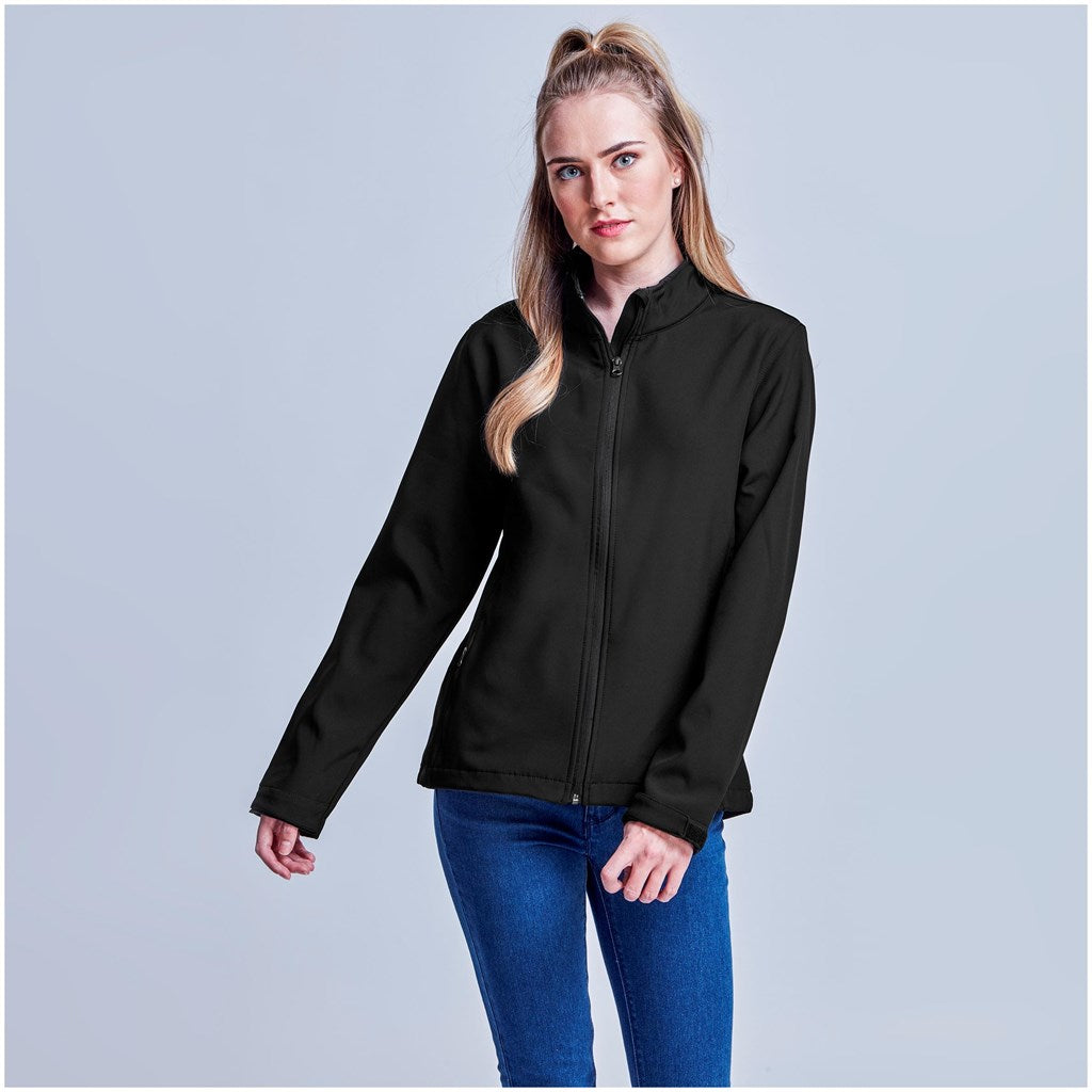 Ladies Pinnacle Softshell Jacket | Jackets | Custom-branded corporate clothing | Gift Wrap Shop