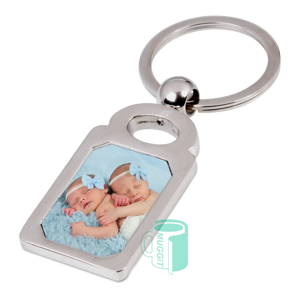 Keyring Metal Rectangular - product view 2