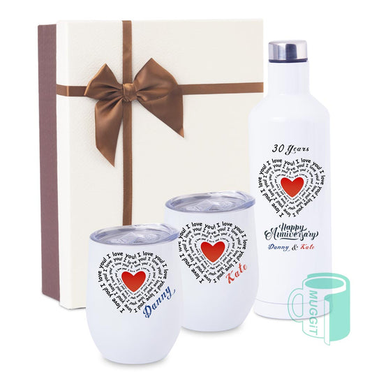 Mug Gift Set Stainless Steel - product view 2
