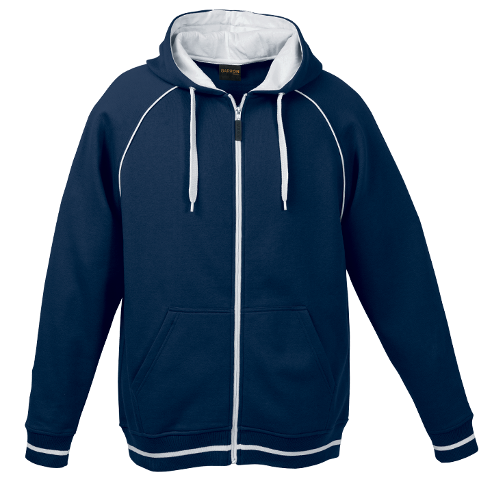 Plain Zip Up Hoodie