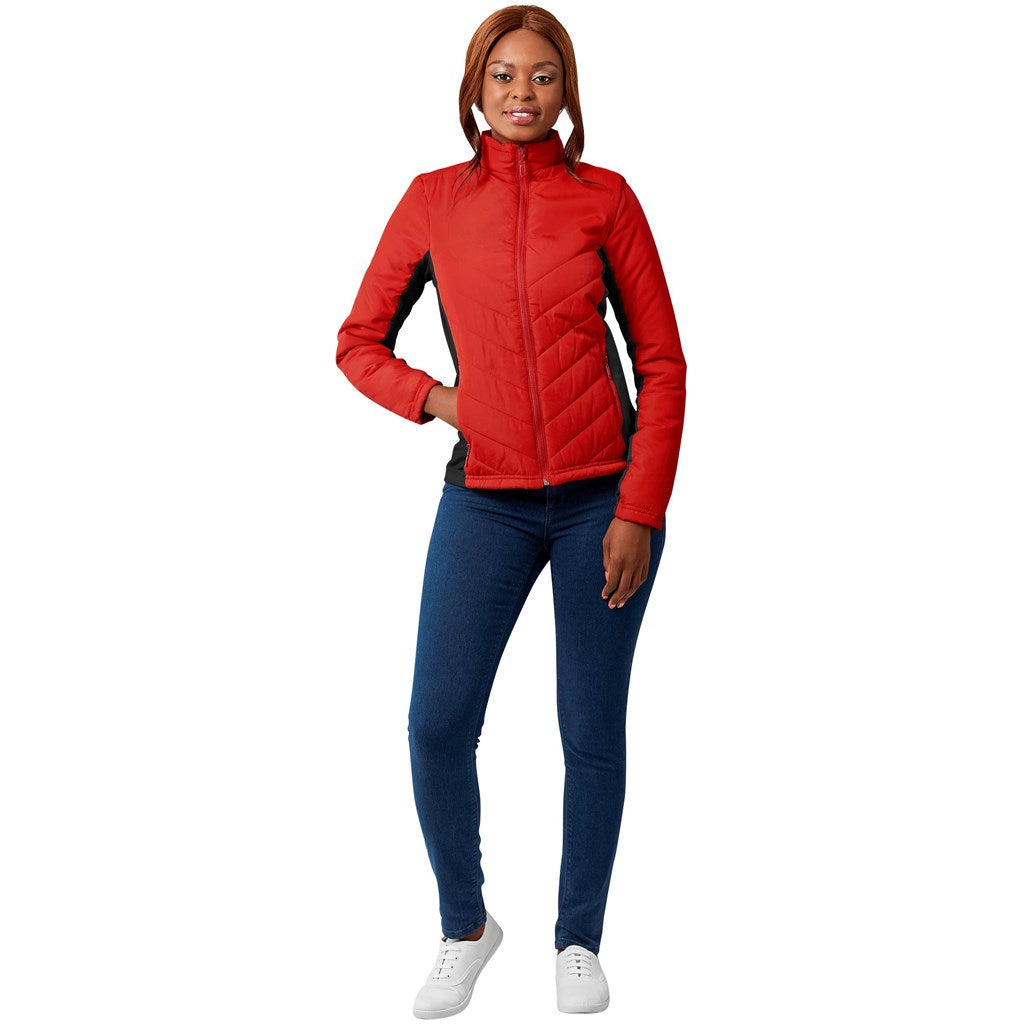 Red Winter Jackets Womens