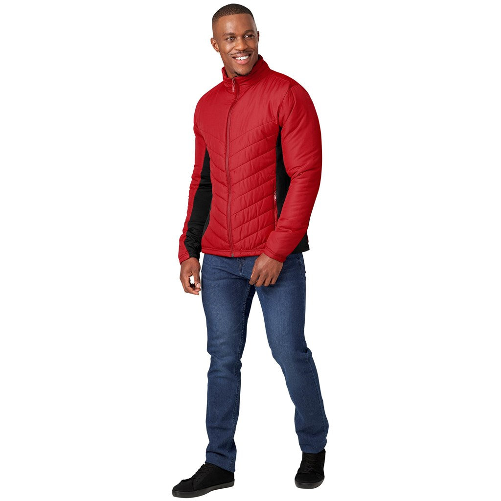 Mens Quilted Winter Jacket