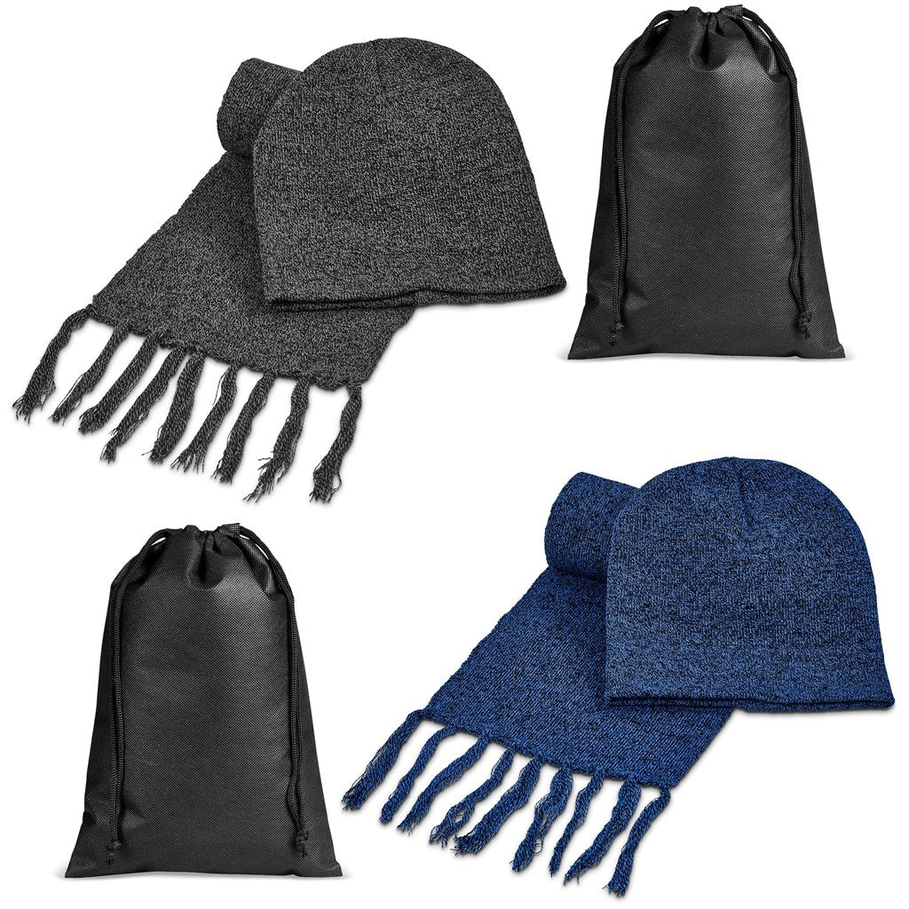 Mens Scarf And Glove Gift Set