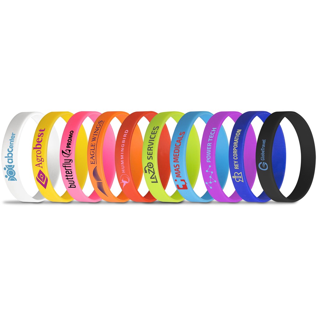Branded Silicone Wrist Bands
