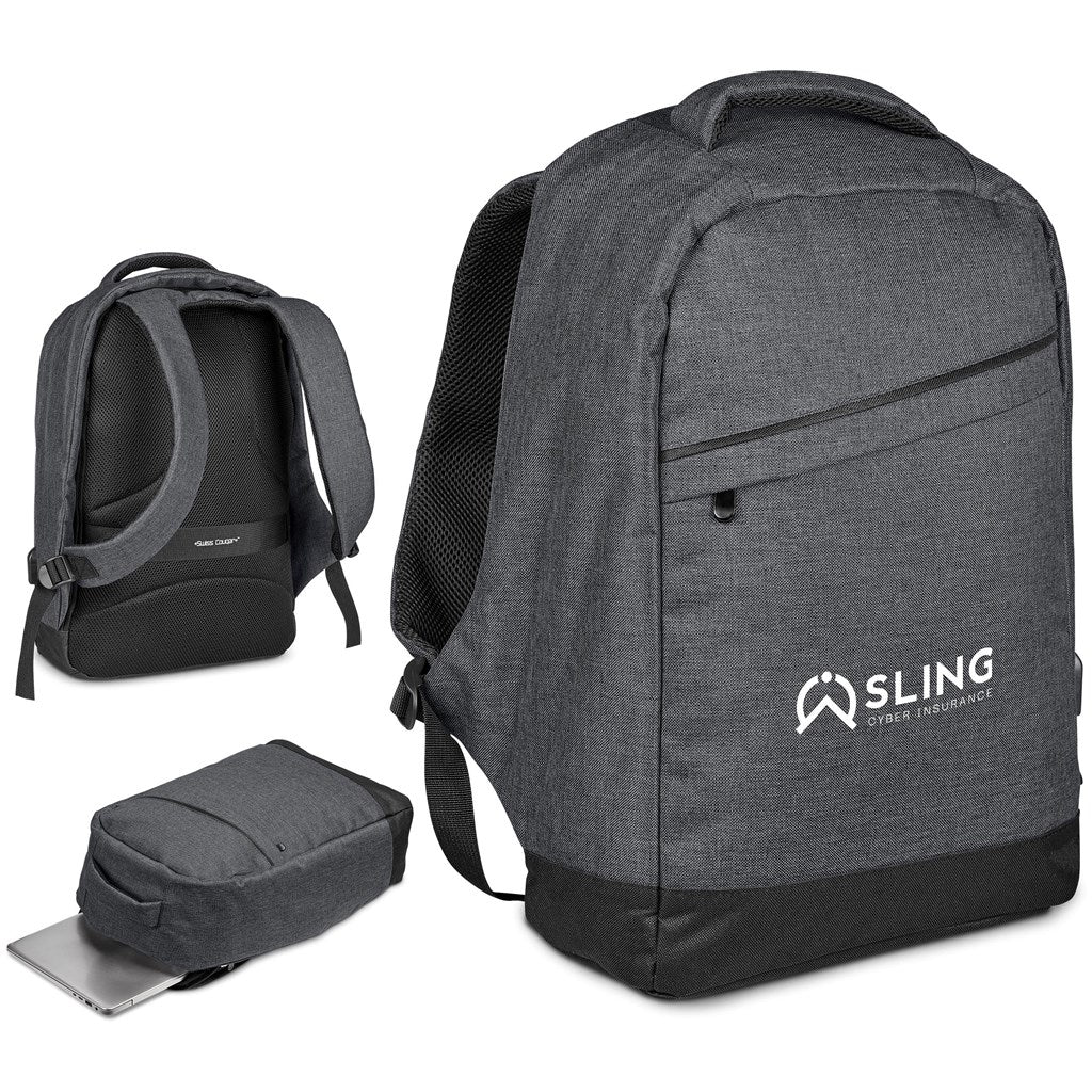 Anti Theft Backpack Grey