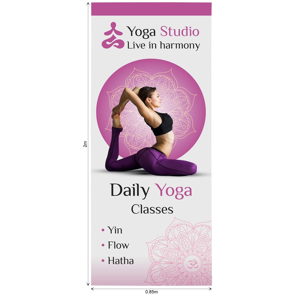 Roll up banner
