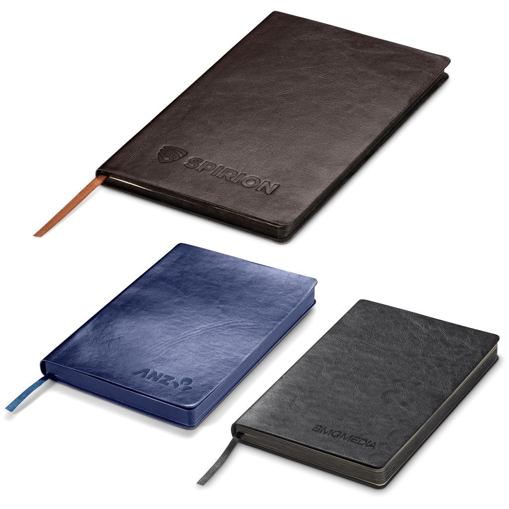Personalised Leather Notebook A5
