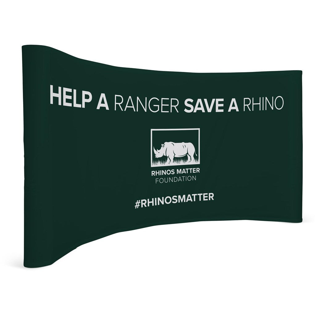 Curved Pop Up Banner