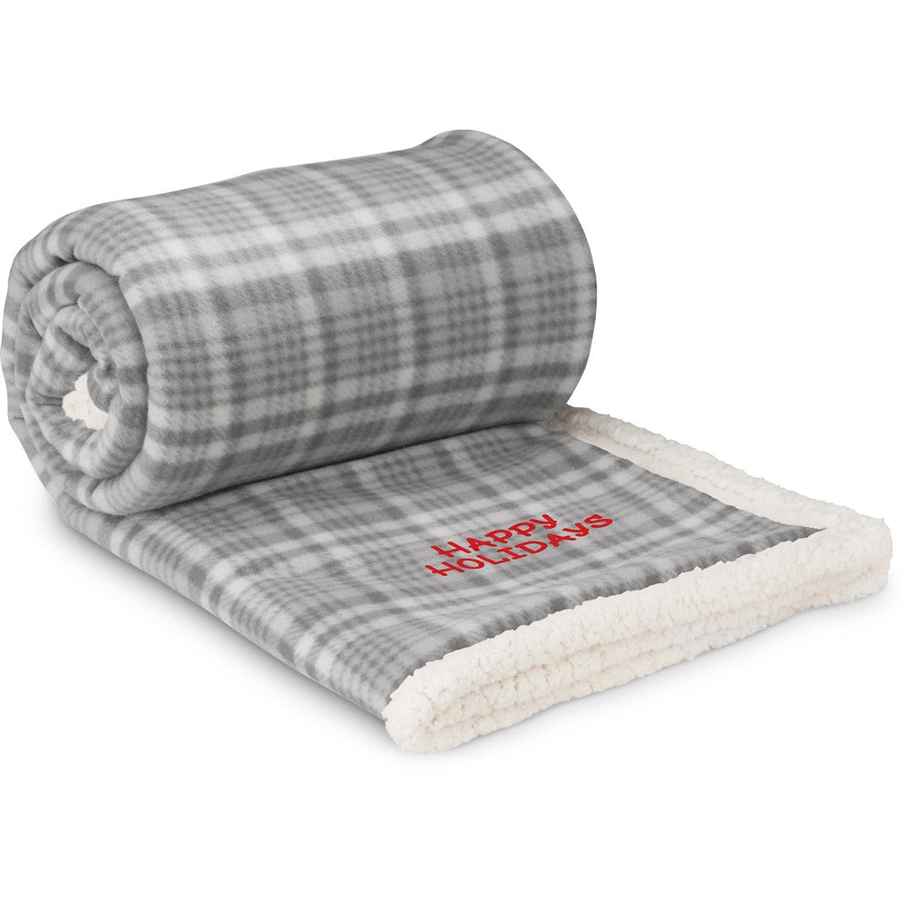 Embroidered Fleece Blankets