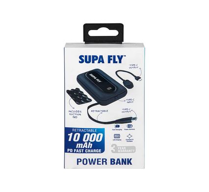Supa Fly Powerbank Sf 10000Mah Pd Type C Retract
