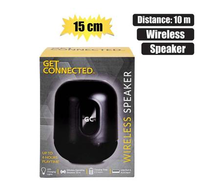 Get Connected Wireless Speaker 15cm Round Dome