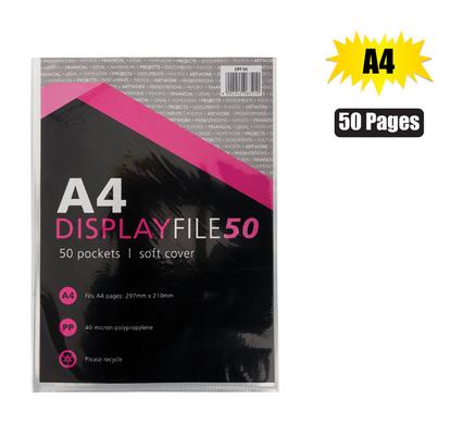 Butterfly File Display-Book Pl A4 50-Page