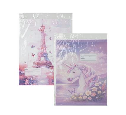 Book Cover Pre-Cut A4 Girl Design 5 Piece