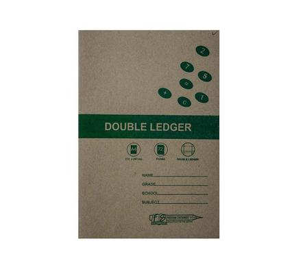 Marlin Book Soft-Cover A4 72Pg Double Ledger