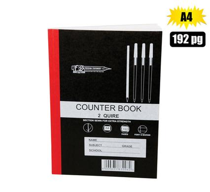 Marlin Book Hard-Cover A4 192-Page 2-Quire