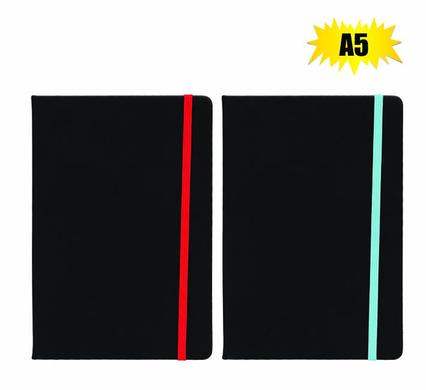 Novelty Notebook With Color Elastic Band A5