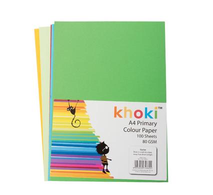 Khoki Paper A4 80Gsm 100'S Primary