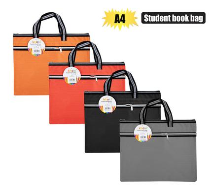 Khoki Bag Book Bag 2 Zips A4