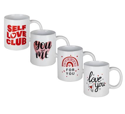 Mug Occasions Love Straight Shape Assorted