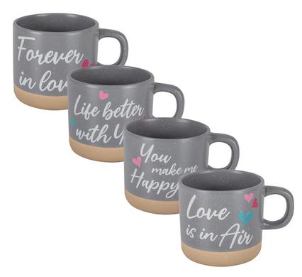 Mug Occasions Love With Clay Bottom 330ml