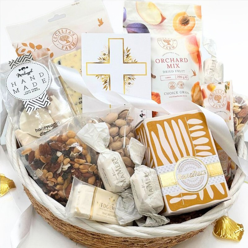 Sympathy Dried Fruit & Nut Basket