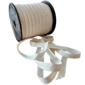 Natural Cotton Twill Tape Roll