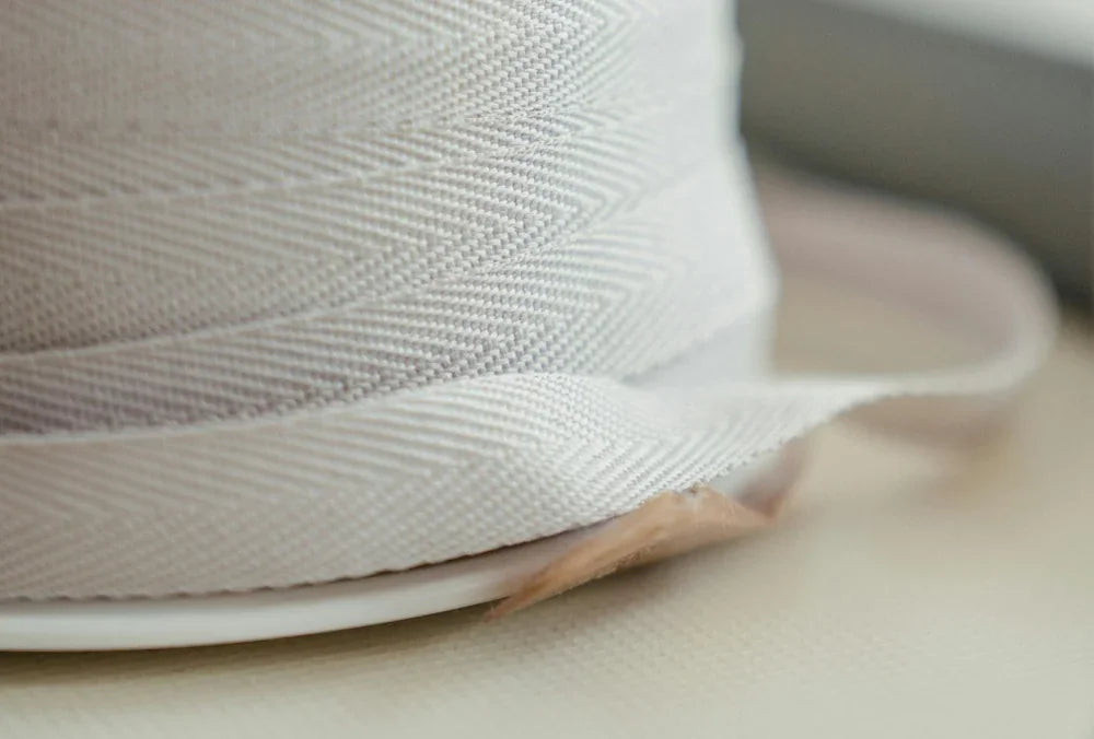 Natural Cotton Twill Tape Roll
